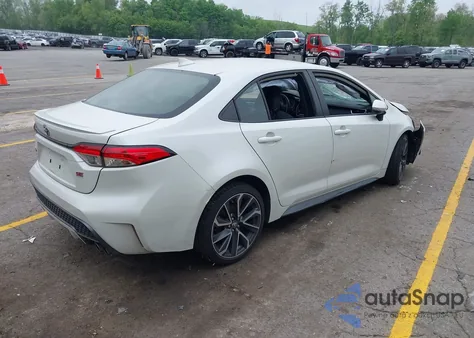 2020 Toyota Corolla Se from USA, damaged, VIN JTDS4RCE2LJ015865